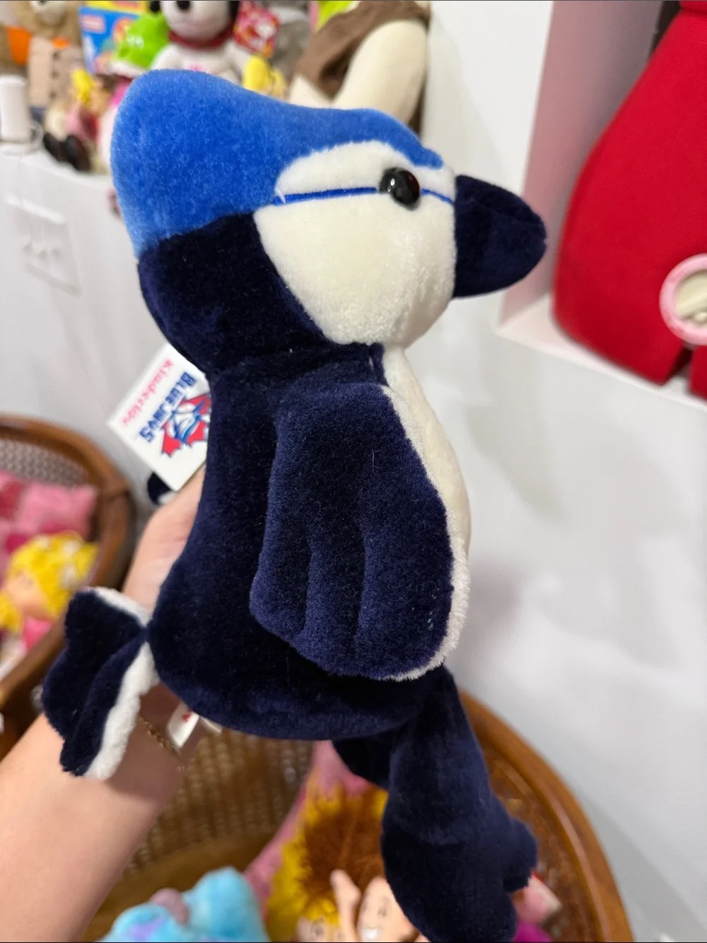 1997 Toronto MLB Baseball BLUE JAYS Plush Toy Bird 12 inch